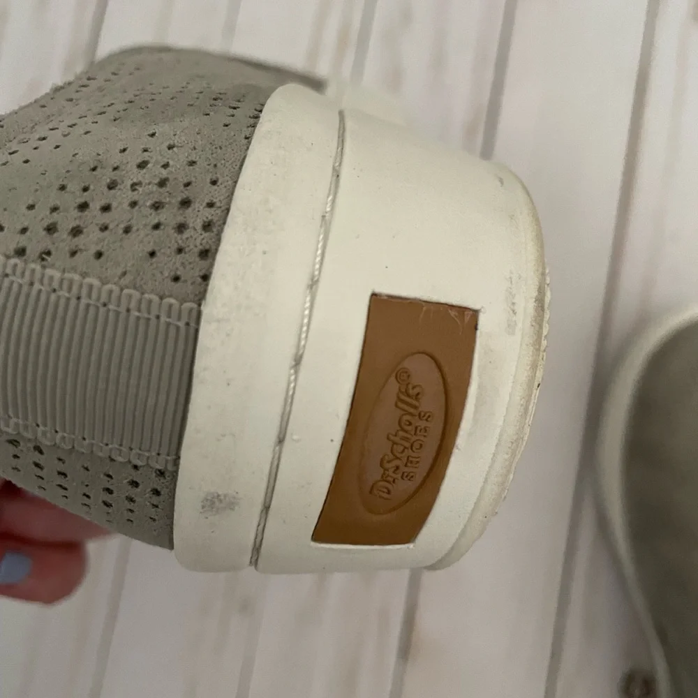 DR. SCHOLL’S Gray Suede Slip On Loafers - Picture 11 of 11